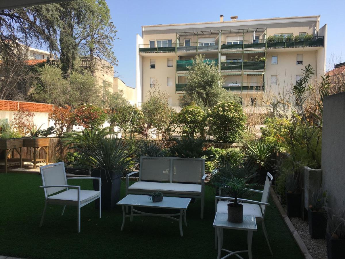 Ferienwohnung Bleuprovence & Spa Nîmes Exterior foto